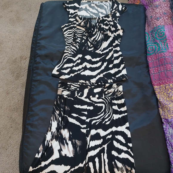 Cache animal print set, top and bottom, size Medium! - Picture 4 of 8